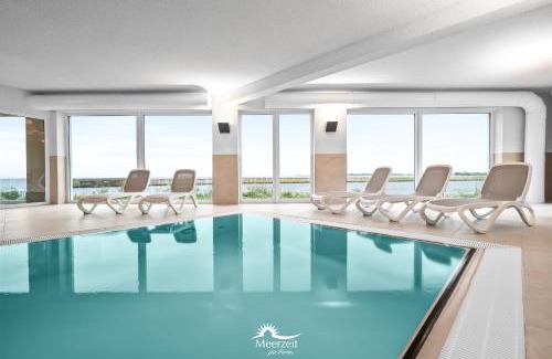 Kappeln Apartment | Hafenloge - Ostseeblick, Terrasse, erste Reihe, Fahrstuhl