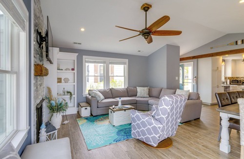 Village Green House | Half-Mi to Beach: Cape May Getaway w/Deck & Yard!