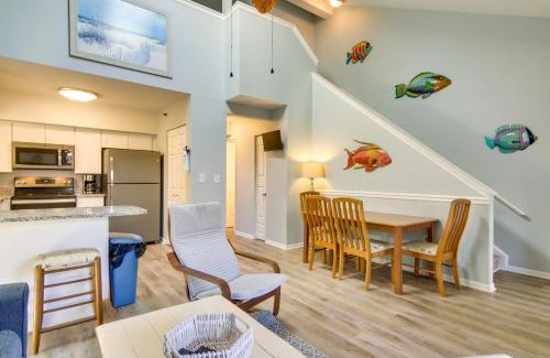 Caine Woods Apartment | half Mi to Maryland Beach Family Condo with Balcony
