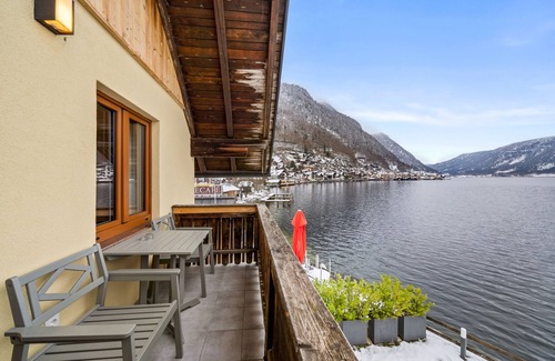 Hallstatt House | Hallstatt Lakeside Top 4 - Balkon mit Seeblick