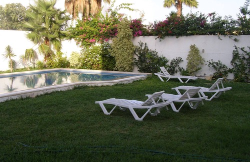 Yasmine Villa | Hammamet Yasmine: Superb Large House With Private Pool & Large Garden
