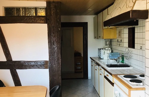 Ammerschwihr Apartment | Hansel-Apartment-Family-Ensuite-Courtyard view