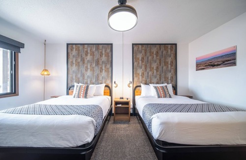 Pinnacles Entrance Badlands Hotel | Hansen Inn & Cabins, Room, Double Queen, Second Floor, No Smoking, No Pets