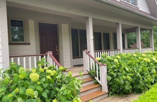Chautauqua House | Hanson House: Exceptional, one-of-a-kind property with soaring vaulted ceilings and lovely porches!