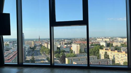 West Pomeranian Voivodeship Apartment | Hanza Tower - Luxurious Apartment 60m2 - 15th Floor City View
