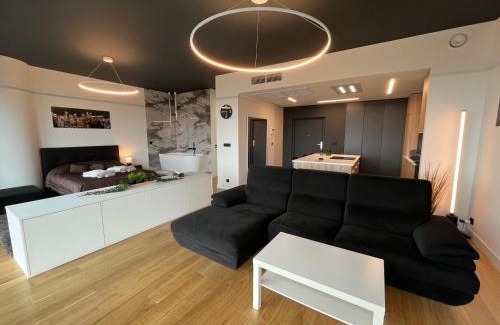 West Pomeranian Voivodeship Apartment | Hanza Tower - Luxurious Apartment 60m2 - 15th Floor City View