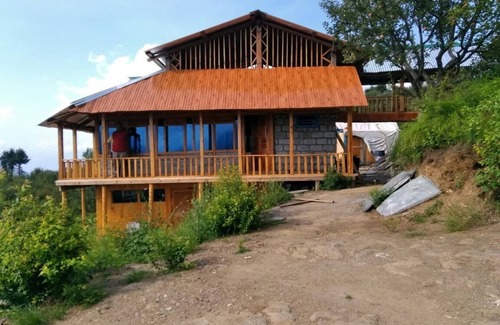 Thunag Cabin | Happy and Peaceful wooden cottage with ample of space in 5 acre of apple orchard