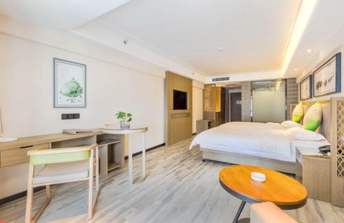 Nangang Qu Hotel | Happy Manju Hotel-Harbin Haxi High-speed Railway West Station Wanda Plaza Branch