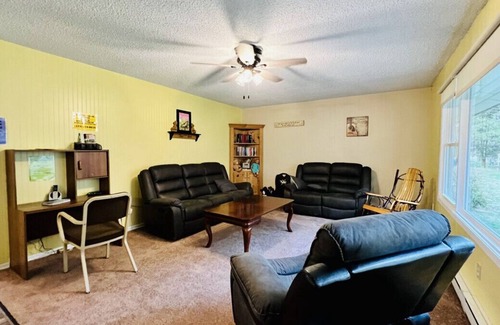 Jersey Shore House | Happy Mountain Camp · Borders State game land | Pine Creek River Front