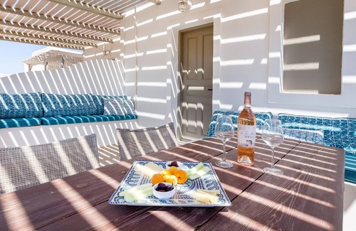 Schoinousa House | Harama Hotel - Studio with Ocean view