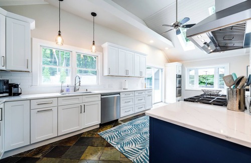 Harbert House | Harbert Hideaway - A short walk to the beach with private pool and hot tub.