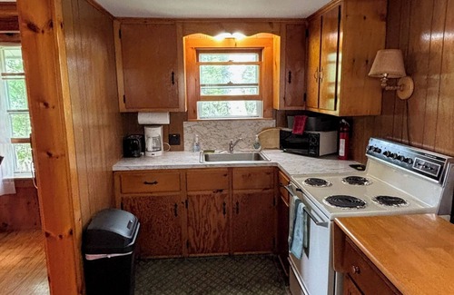 New Harbor Cottage | Harborside Cottage #1 on Working Fisherman's Harbor with Shared Dock and Float