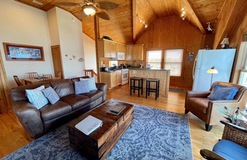 Ocracoke Condo | Harborview: Directly on Silver Lake with incredible views.