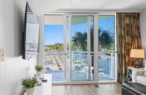 North Myrtle Beach House | Harbourgate Resort Charming Marina Front Unit 122
