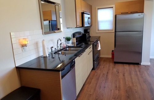 Sooke Apartment | Harbourside Haven - One Bedroom Oceanview Suite