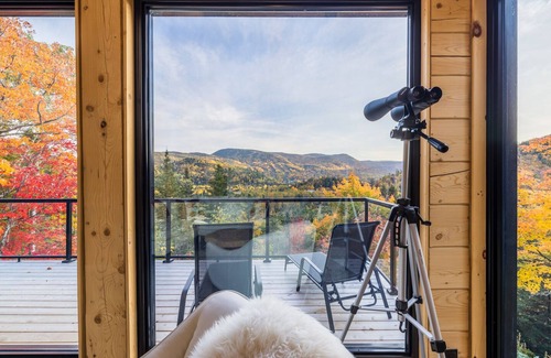 L'Anse-Saint-Jean Ski Chalet | Harfång - Spectacular view of Mount Edward