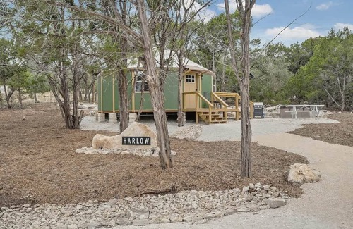 Canyon Lake Cabin | Harlow: Canyon Lake Luxury Yurt Getaway | Hot Tub