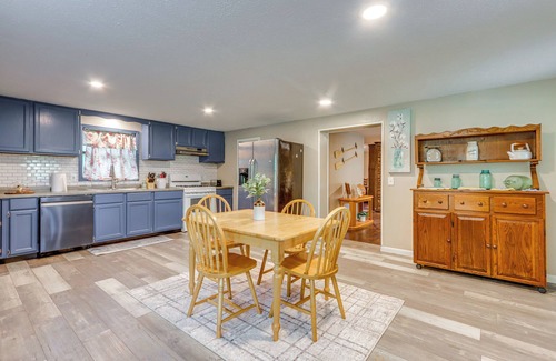Harrison House | Harrison Getaway w/Yard & Parking: Near Fishing