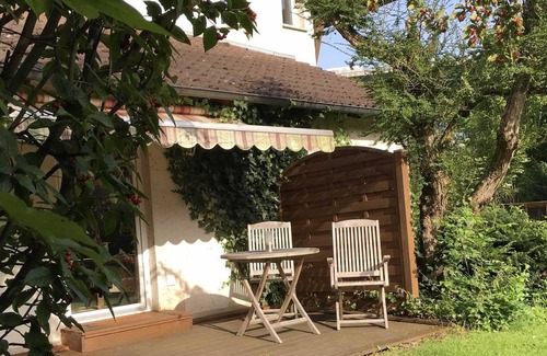 Hannoversch Munden House | Haupthaus Doppelzimmer mit Balkon - Flux - Biohotel im Werratal