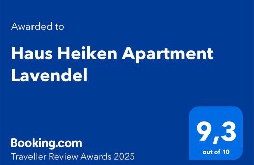 Altenburg Apartment | Haus Heiken Apartment Lavendel