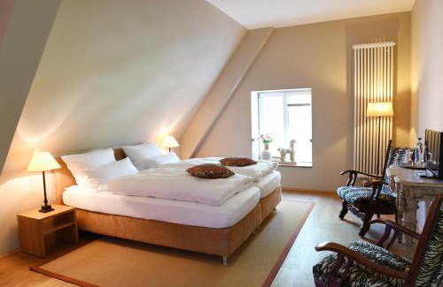 Heek Apartment | Haus Keppelborg: ZI Ferdinand mit Rosengartenblick