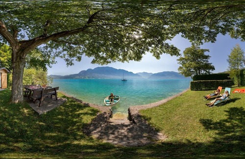 Unterach am Attersee Apartment | Haus Margarethe - Apartment am Ferienhof Margarethengut am Attersee