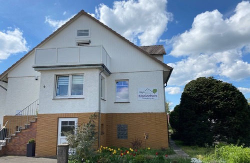 Frielendorf Apartment | Haus Mariechen Whg 2 - 74 sqm with terrace and sauna near the Silbersee