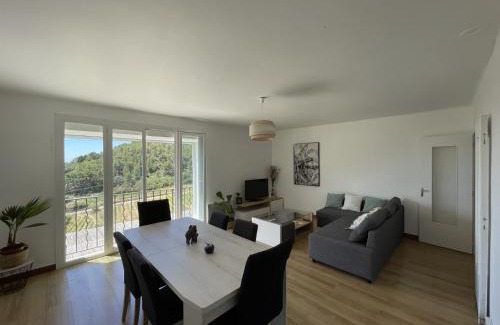 La Cadiere-d'Azur House | Haut de villa, vue mer panoramique