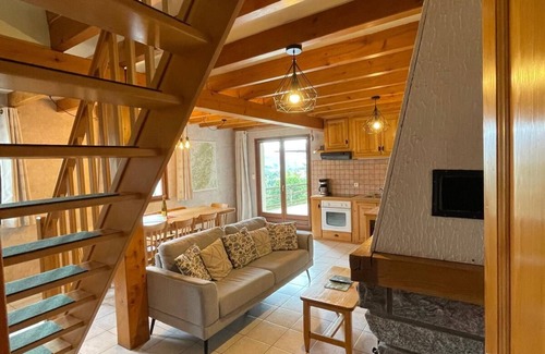 Le Menil Ski Chalet | Hautes Vosges Le Ménil Chalet Avec Sauna Tonneau