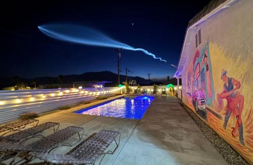 B-Bar-H Ranch House | Havana House oasis with pool spa firepit game room and Mountain Views Be away from the city rules