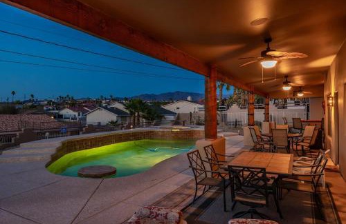 Lake Havasu City House | Havasu River Stay Pool Spa OutdoorTV Views