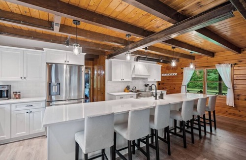 Star Tannery Cabin | Have it All, Heated Pool, Hot Tub & Secluded Lake!