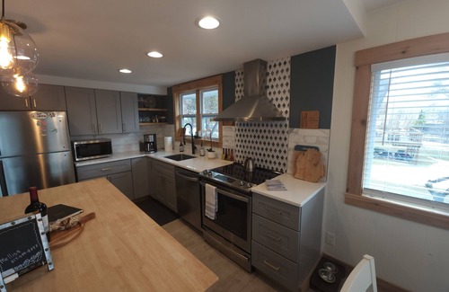 Boyne Falls House | Haven House- A Peaceful Up North Retreat. 2 living spaces. 4 bedrooms. Kids toys
