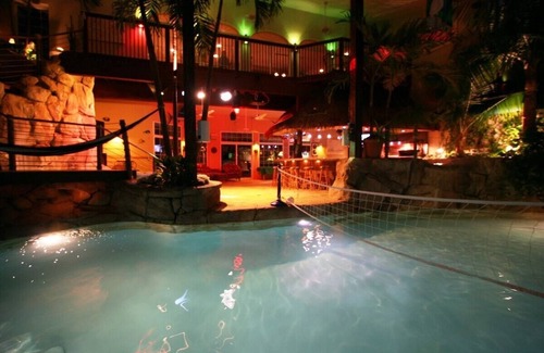 Media House | HAWAII Indoors! Swim-up Tiki-Bar 20' Palms,5 waterfalls,2 Theaters,Pool, Spa,Gym