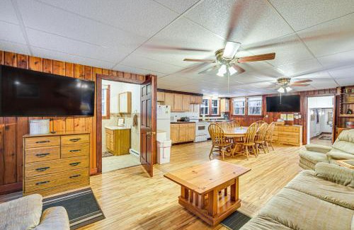 New Post House | Hayward Retreat on the Chippewa Flowage with Dock!