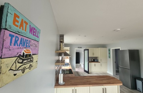 Letterkenny House | Hazelwood Lodge: Modern Bright & Spacious Bungalow with a Beautiful Valley View.