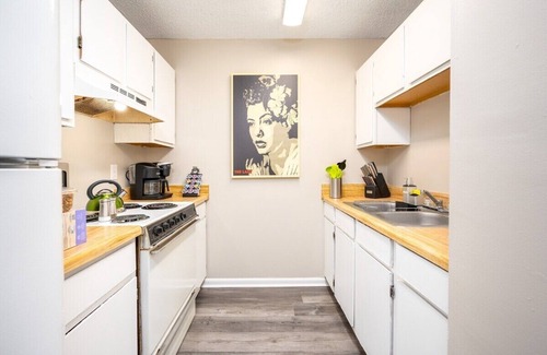 Pineville Apartment | Healthcare Stay Fast WiFi W/D King Bed TV Pet