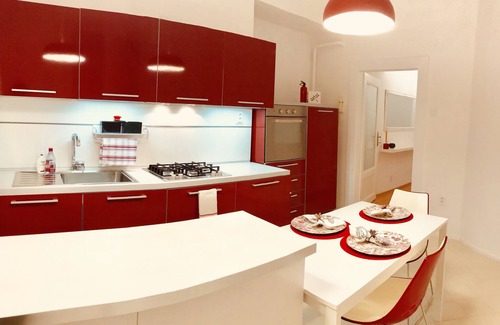 Old Town Condo | Heart of Bratislava-Blue Church views-Sleeps 5-6.