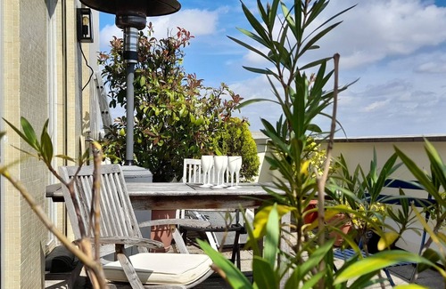 Odeon Apartment | Heart of Paris, amazing view, large terrace. Luxembourg garden downstairs.
