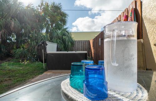 Indialantic House | Heart of the Waves - 3BR & 2BA Beach Retreat - NEW HOT TUB - Outside Patio with Grill & Seating, Steps to Fun!