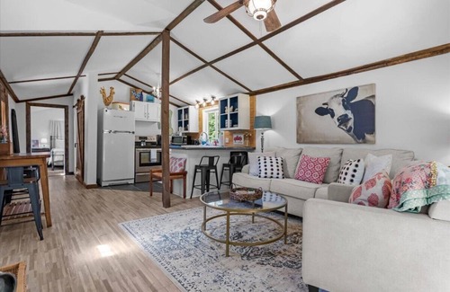 Primm Springs Cabin | Heartwood Hideaway- Charming cabin with Trails, Creek, and Starry Nights
