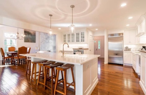 Mashpee Villa | Heated Indoor Pool and Spa - Golf Course View