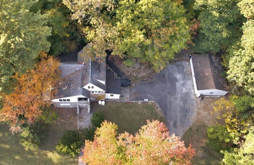 East Stroudsburg Cabin | *Heated Indoor POOL/Glamping+ Firepit/Stone Cabin* Close to Shawnee