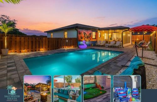Whitfield House | Heated Pool, Gameroom, Mini Golf, Near Beach & Img