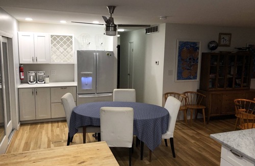 Grand Beach House | Heated Pool & Hot Tub, Golf Cart, 1 Block to Beach or Golf, 5mins to New Buffalo