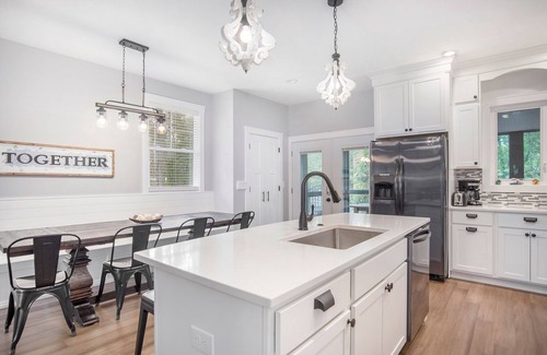 Miami Park House | Heated pool & hot tub, Lake MI beach access via a tram plus a theatre room.