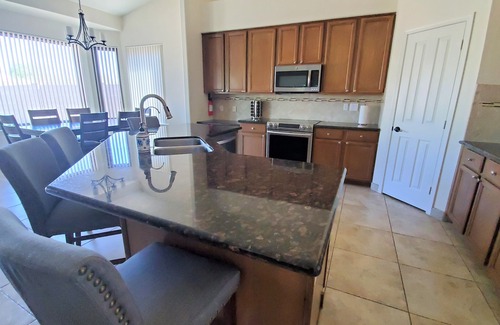 Tatum Ranch House | Heated Pool, Putting Green, Fireplace, Game Room