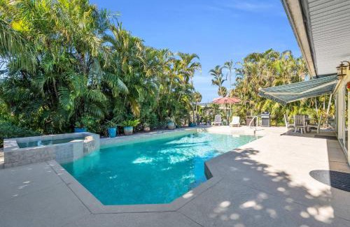 Bonita Springs House | Heated Pool & Spa Home on a Scenic, Gulf Access Canal -Close to Bonita Beach!
