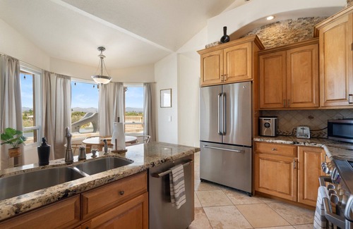 Fountain Hills House | Heated Pool, Waterslide, Mountain Views 3 Bedroom 2 Bathroom Tuscan Home