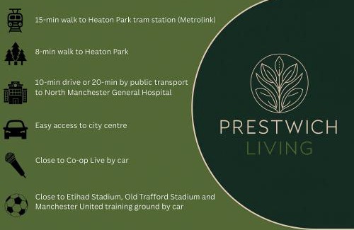 Prestwich Apartment | Heaton House - parkside charm and city comfort